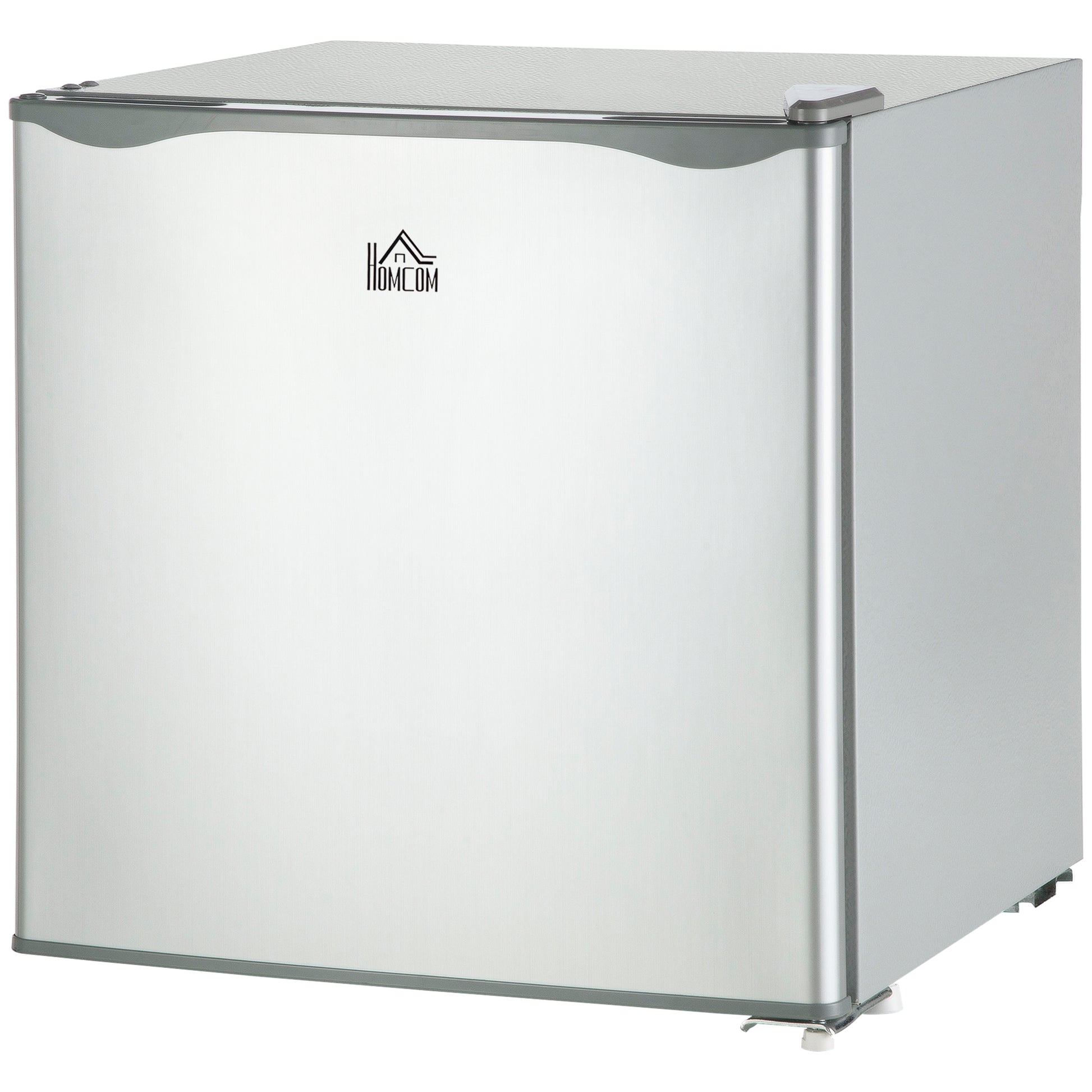 Mini Freezer 1.1 Cu. Ft. Upright Grey-DECOROLALA