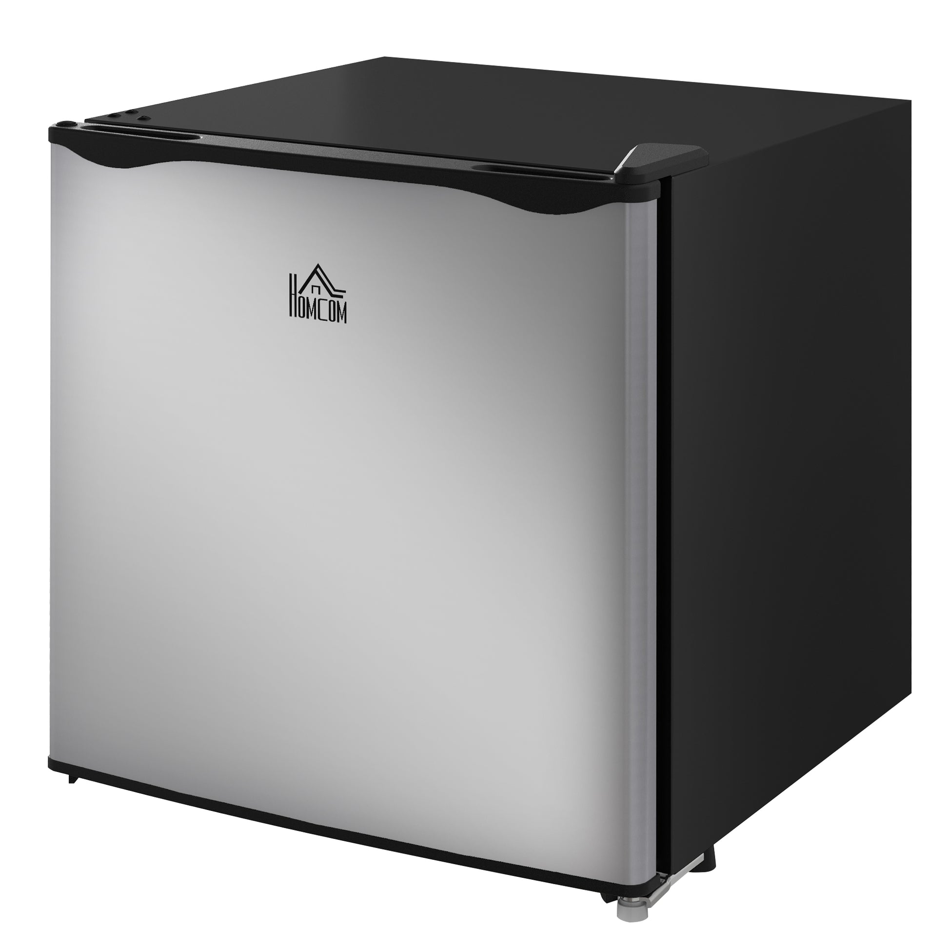 Mini Freezer 1.1 Cu. Ft. Upright Silver-DECOROLALA