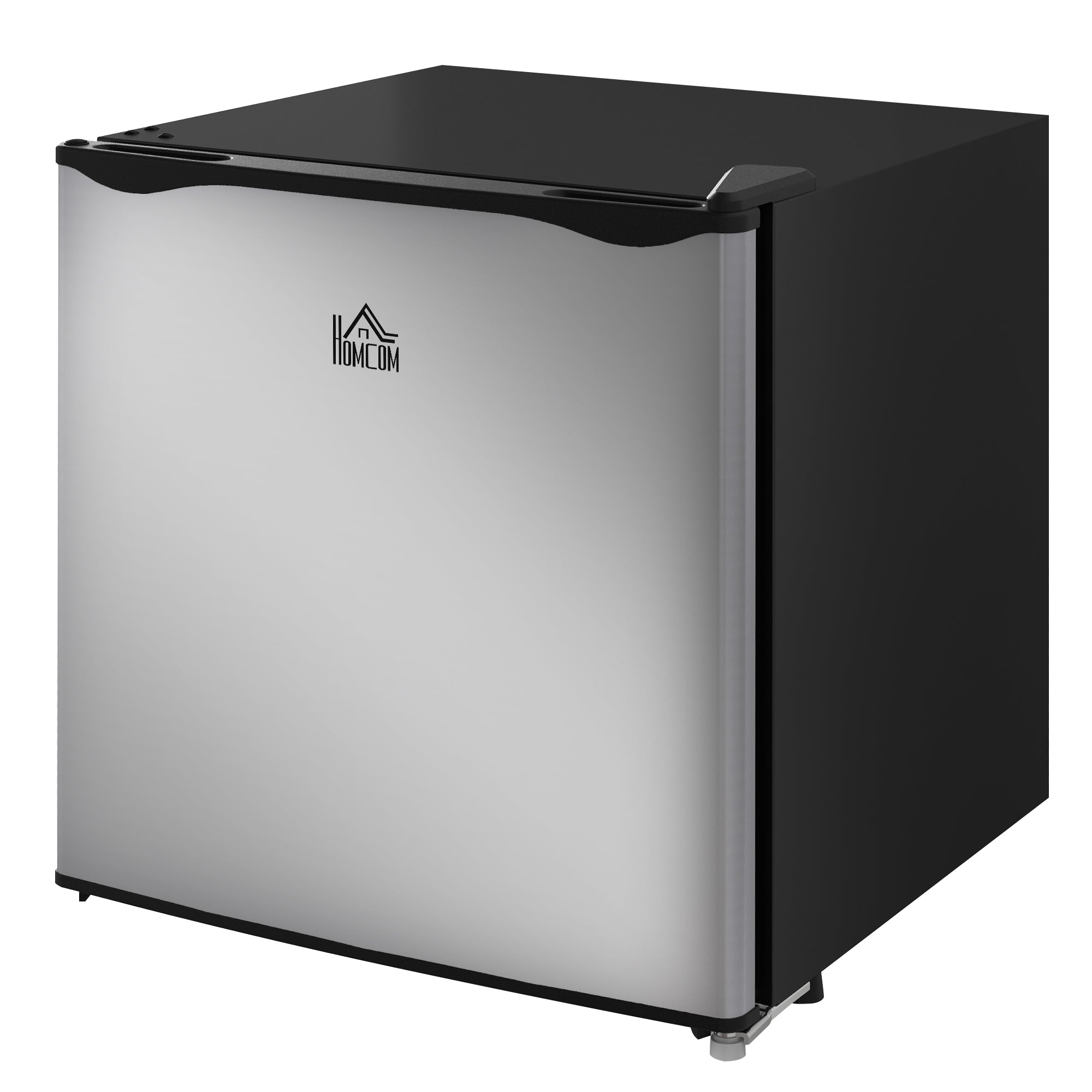 Mini Freezer 1.1 Cu. Ft. Upright Silver-DECOROLALA