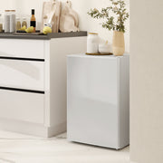 Mini Fridge 2.5 Cu.Ft White Reversible Door-DECOROLALA