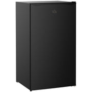 Mini Fridge Freezer 3.2 Cu.Ft Black-DECOROLALA