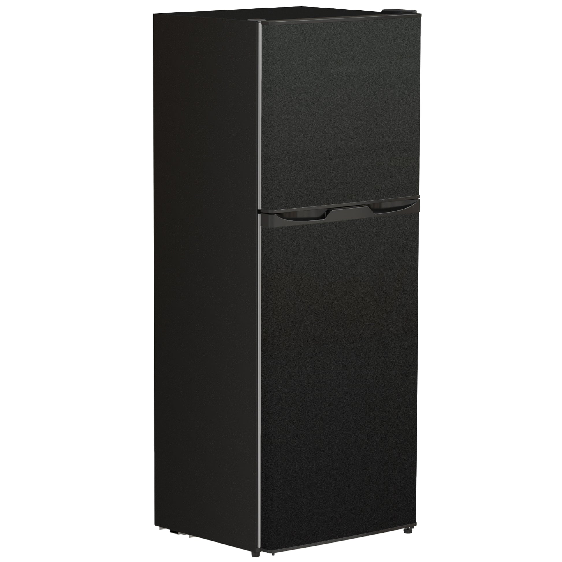 Mini Fridge Freezer 4.6 Cu.Ft Black-DECOROLALA