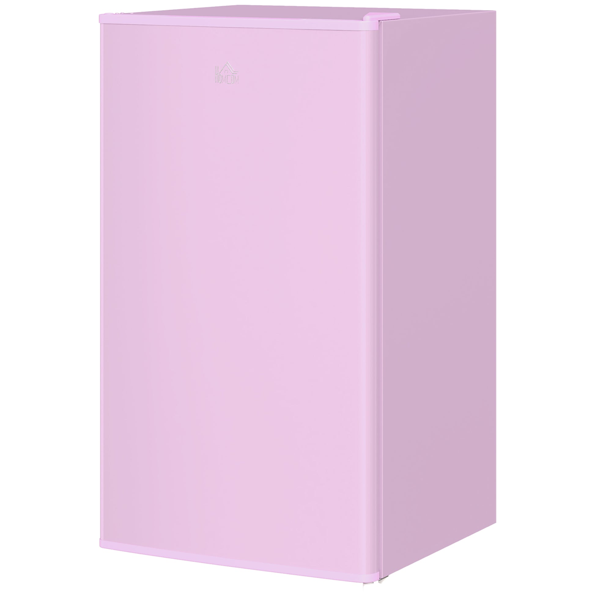 Mini Fridge with Freezer 3.2 Cu.Ft Pink-DECOROLALA
