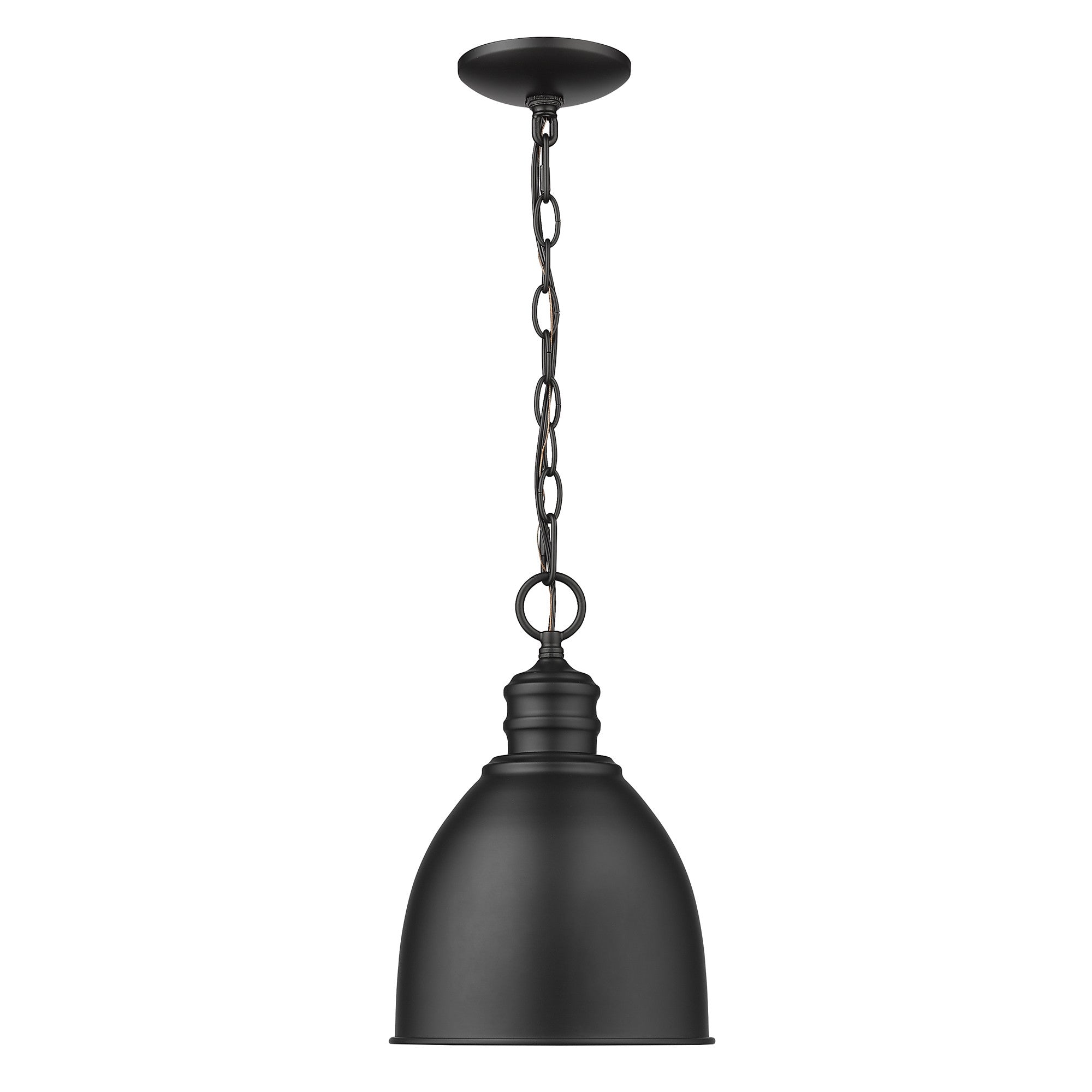 Minimalist Black Metal Pendant Hanging Light-Pendants-Hanging Lights-DECOROLALA