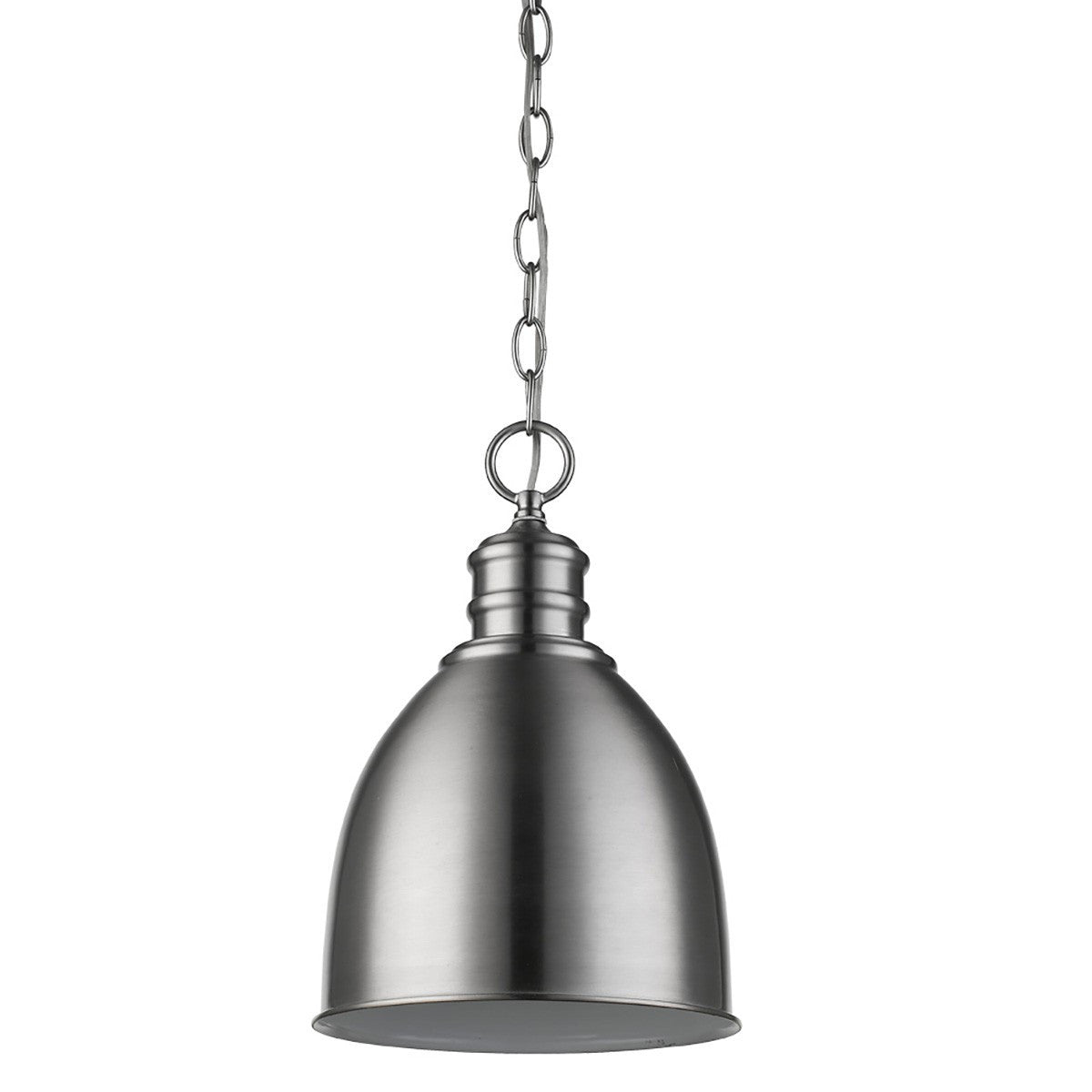 Minimalist Silver Metal Pendant Hanging Light-Pendants-Hanging Lights-DECOROLALA