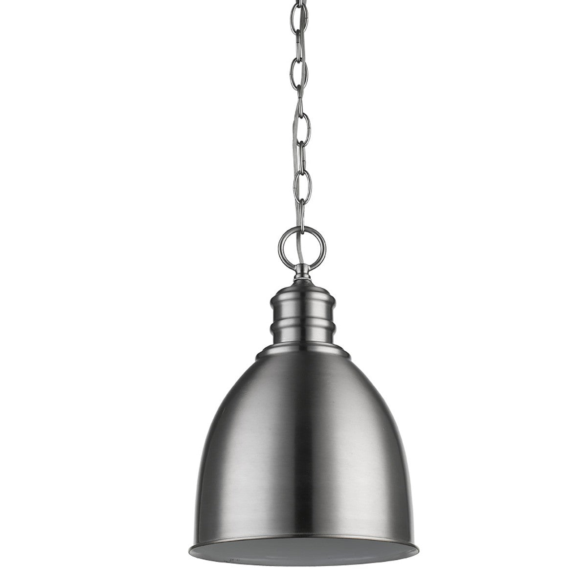 Minimalist Silver Metal Pendant Hanging Light-Pendants-Hanging Lights-DECOROLALA