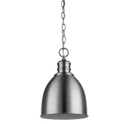Minimalist Silver Metal Pendant Hanging Light-Pendants-Hanging Lights-DECOROLALA