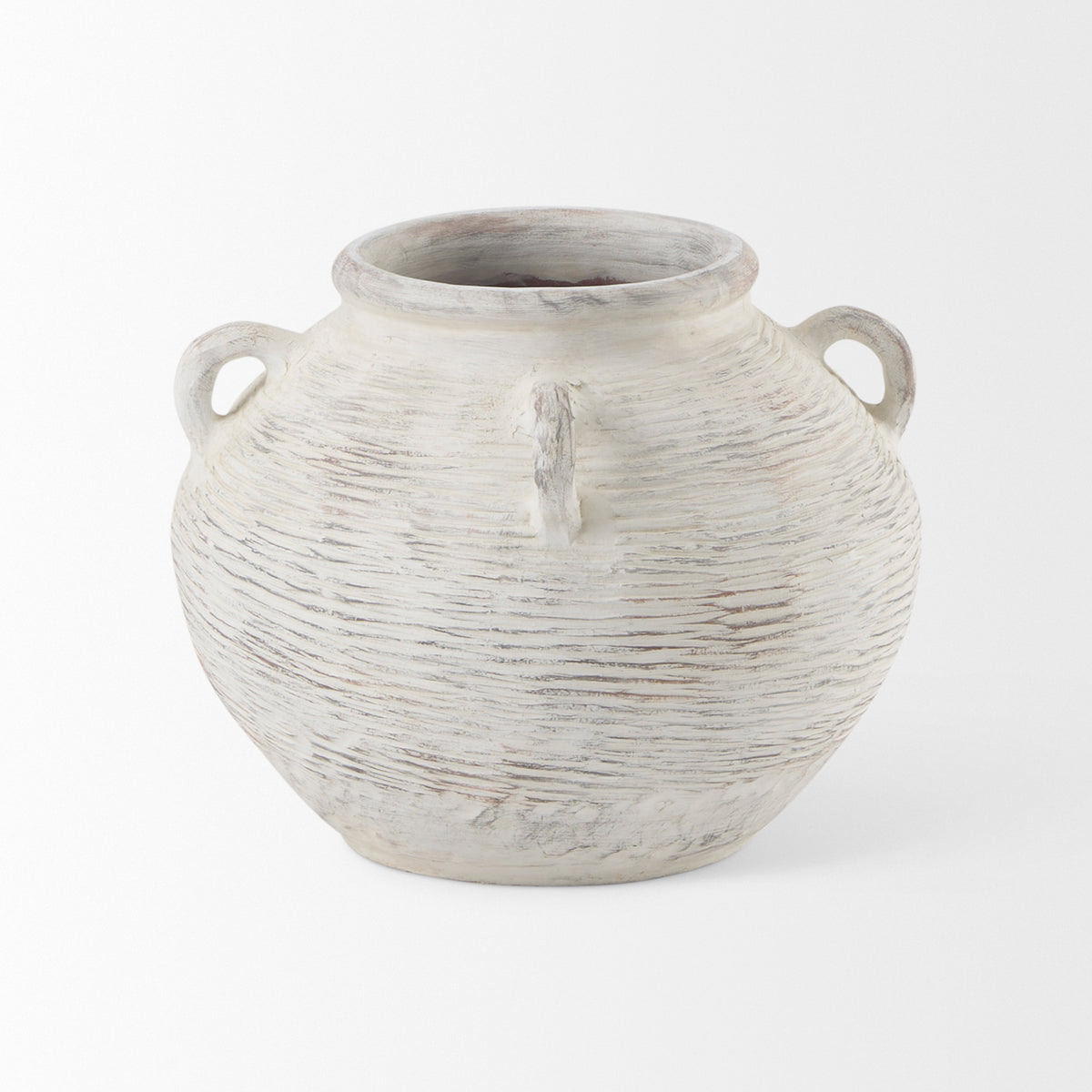 Misha 19.7L x 19.7W x 16.1H Ceramic Floor Vase-Vase-DECOROLALA