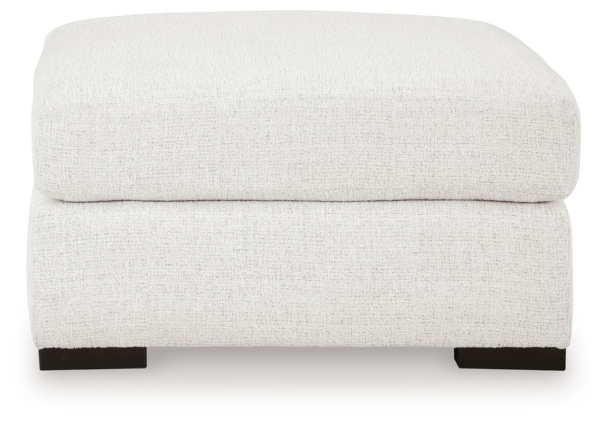 Misty-Lakes Oversized Accent Ottoman - Chalk-Accent Ottomans-DECOROLALA