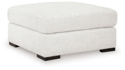 Misty-Lakes Oversized Accent Ottoman - Chalk-Accent Ottomans-DECOROLALA