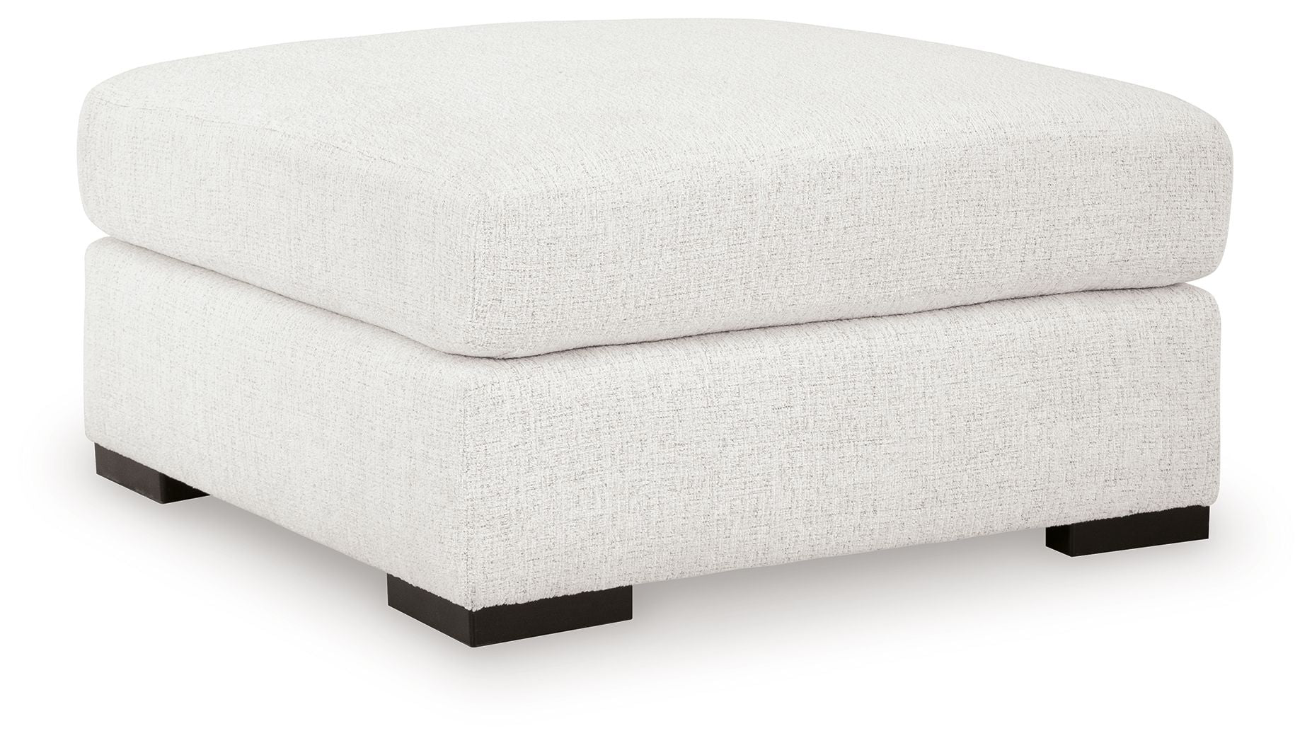Misty-Lakes Oversized Accent Ottoman - Chalk-Accent Ottomans-DECOROLALA