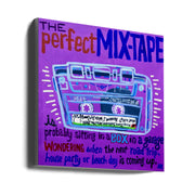 Mix Tape Canvas Print by Steve Spencer-Canvas Print-DECOROLALA