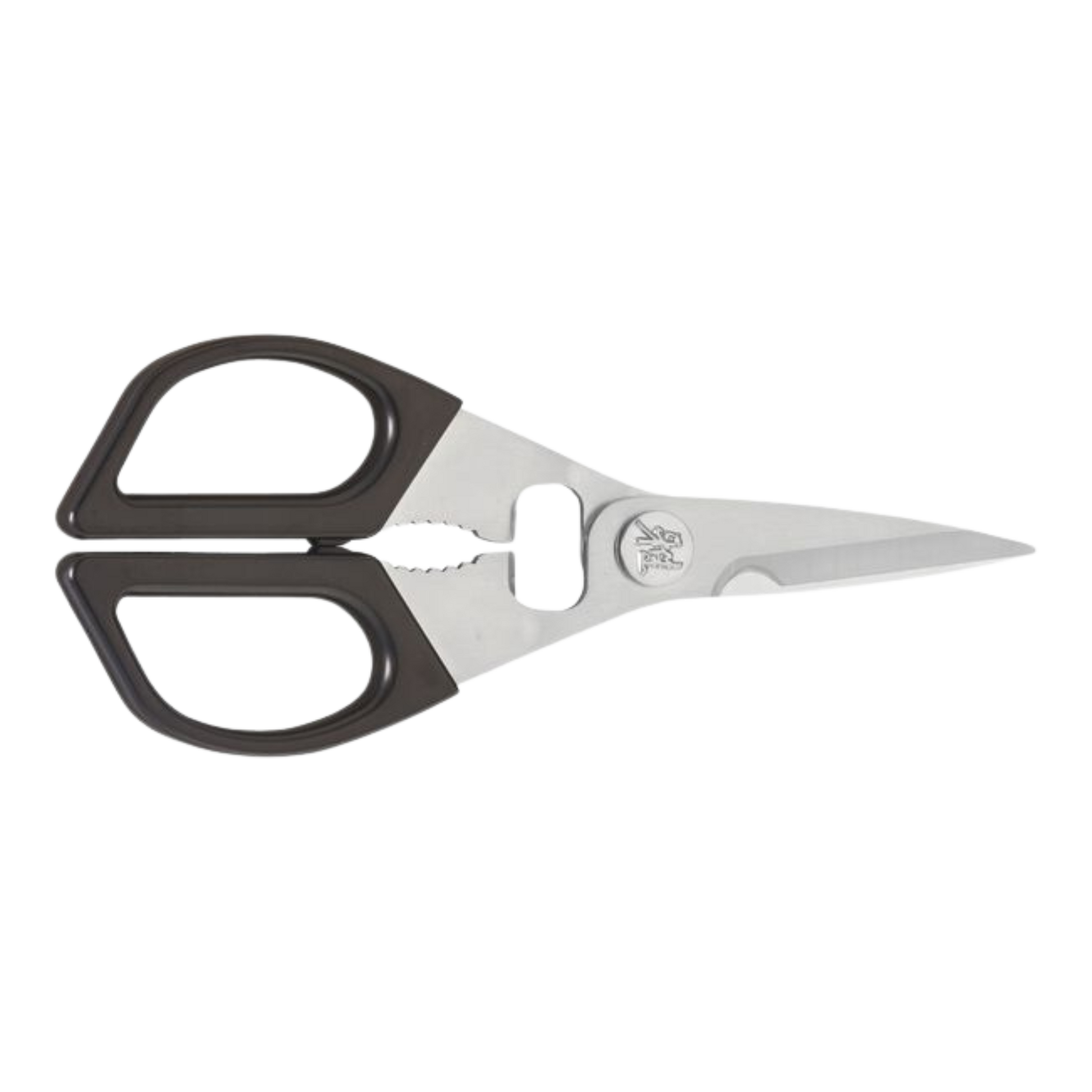 Miyabi 22cm Kitchen Shears - Stainless Steel Black Handle-Kitchen Shears-DECOROLALA