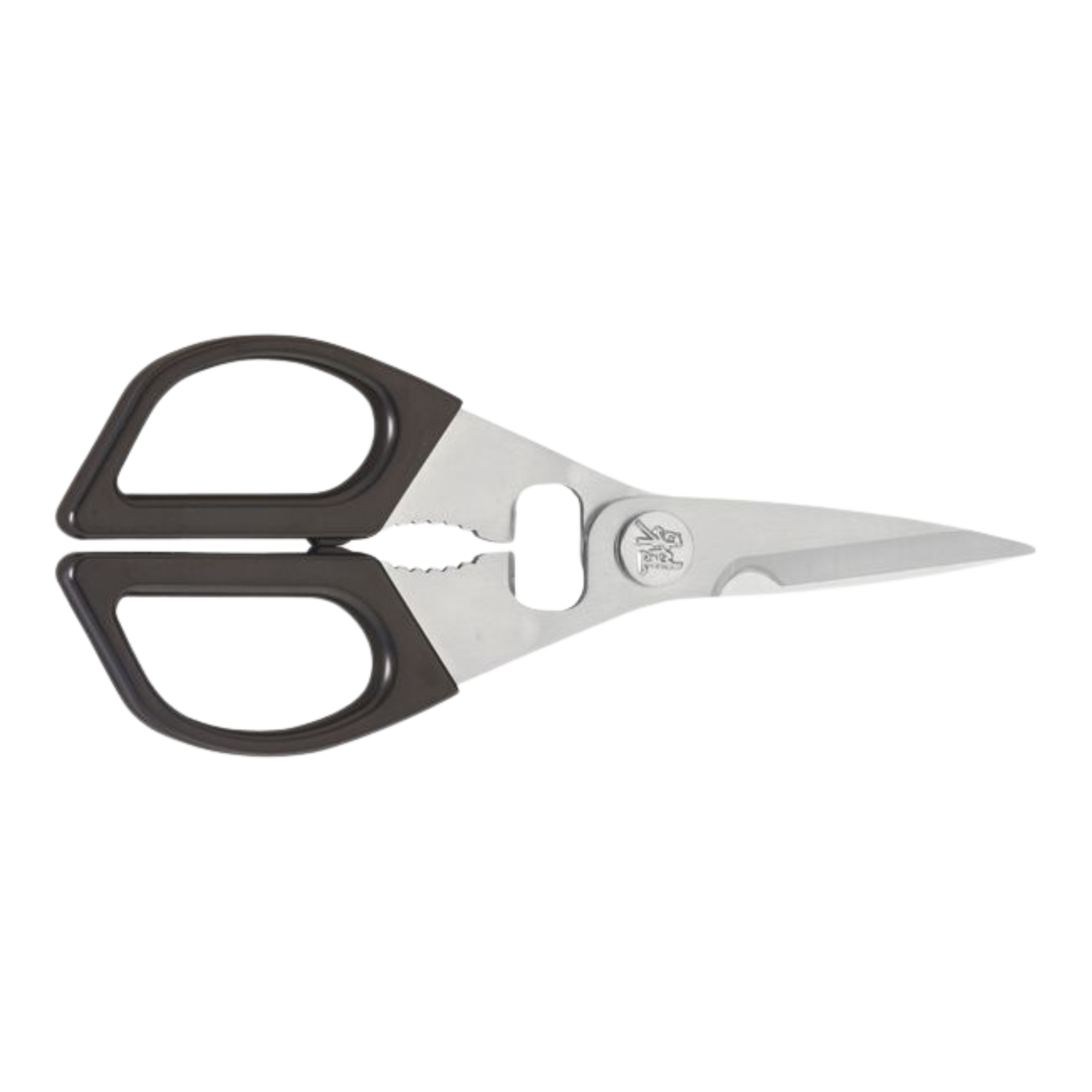 Miyabi 22cm Kitchen Shears - Stainless Steel Black Handle-Kitchen Shears-DECOROLALA