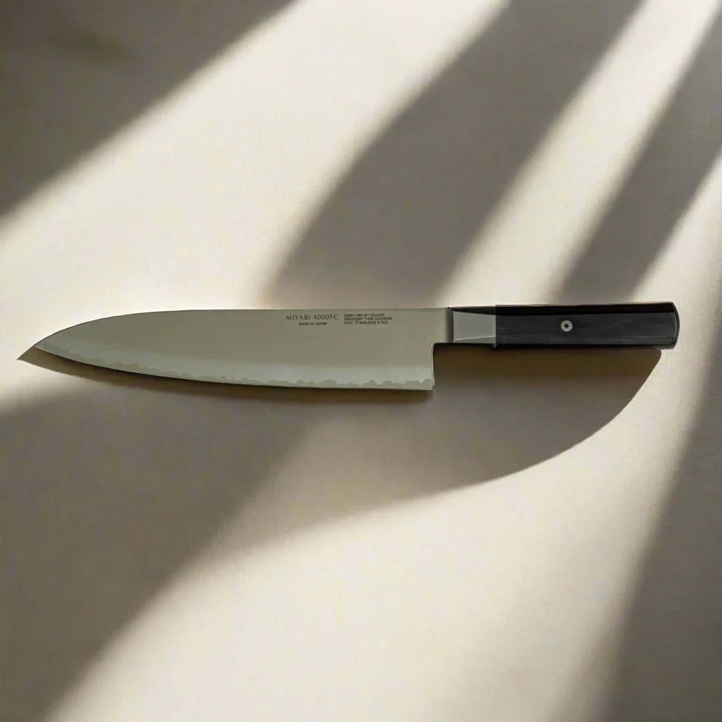 Miyabi 4000FC 9.5-Inch Gyutoh Knife - FC61 Stainless Steel-Gyuto-DECOROLALA