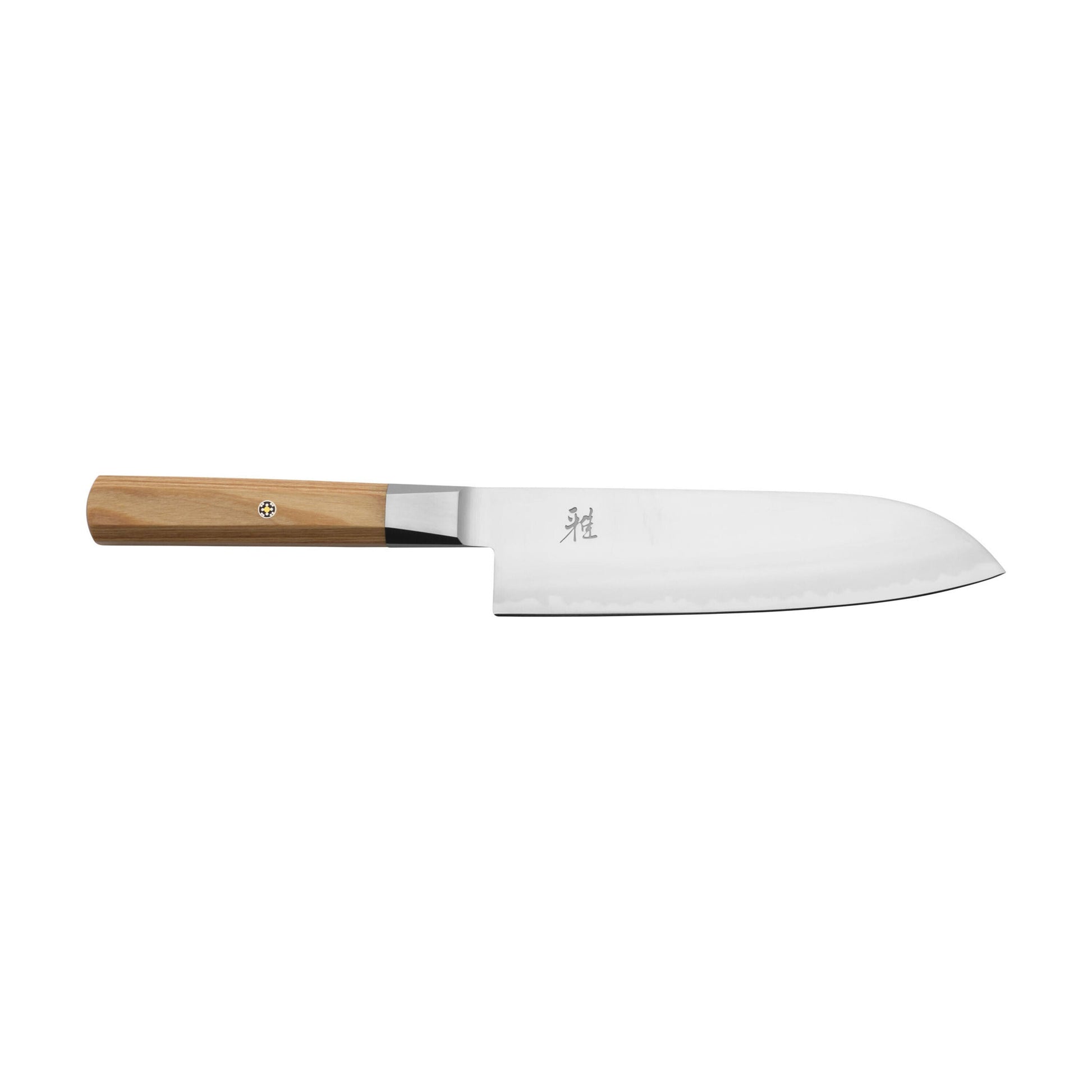 Miyabi 4000FC Santoku Knife - 7" Pakkawood Handle Beige-DECOROLALA