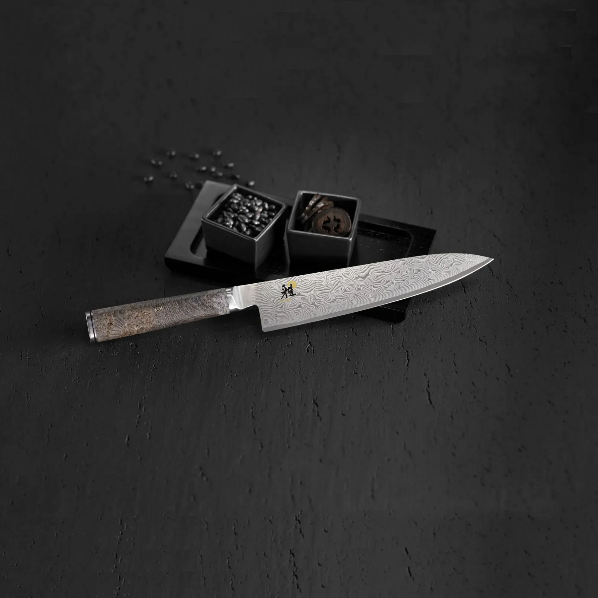 Miyabi 5000 MCD 67 7-Inch Santoku Knife with Wood Saya-Gyuto-DECOROLALA