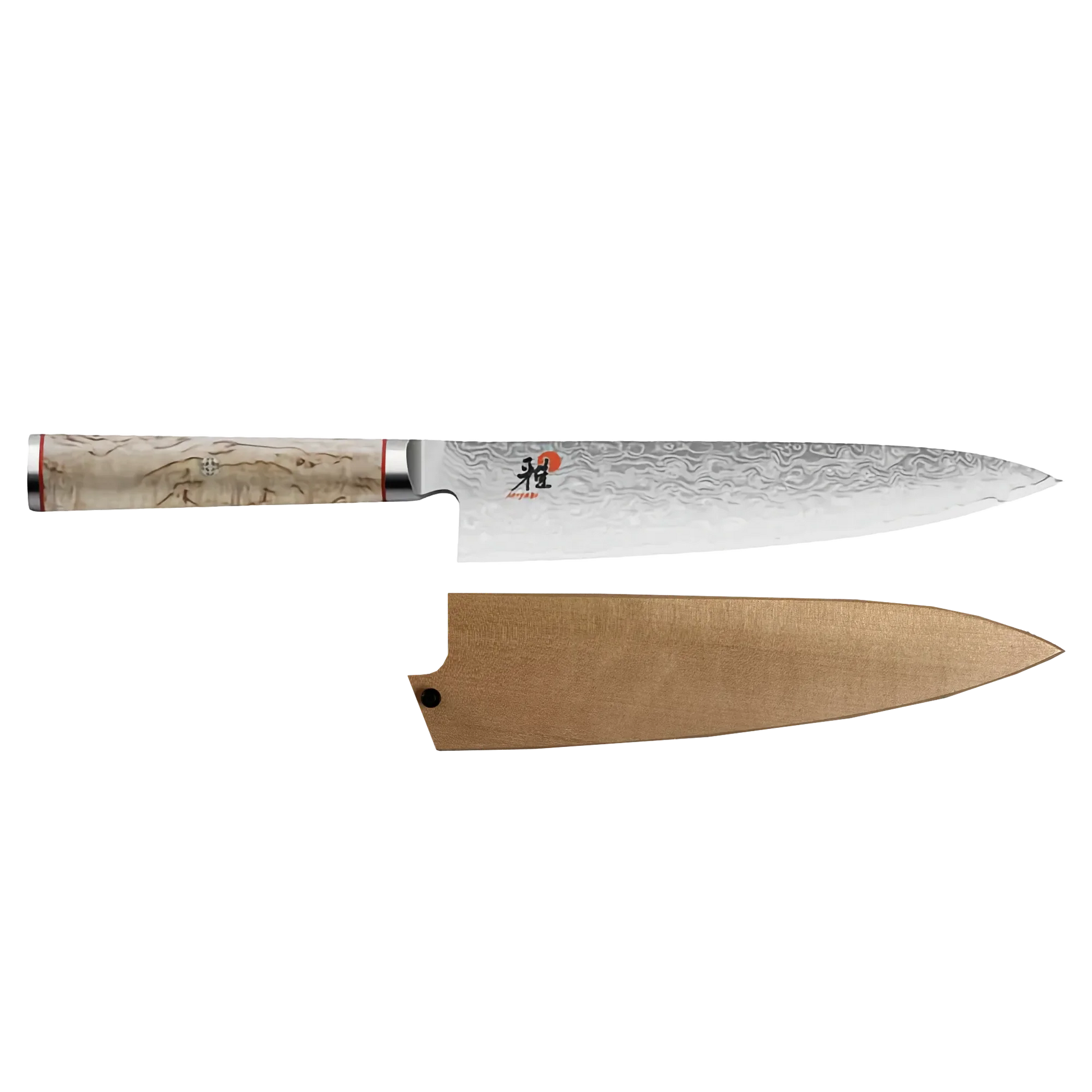 Miyabi 5000MCD 200mm Japanese Gyuto Knife with Ho Wood Saya Bundle-Gyuto-DECOROLALA