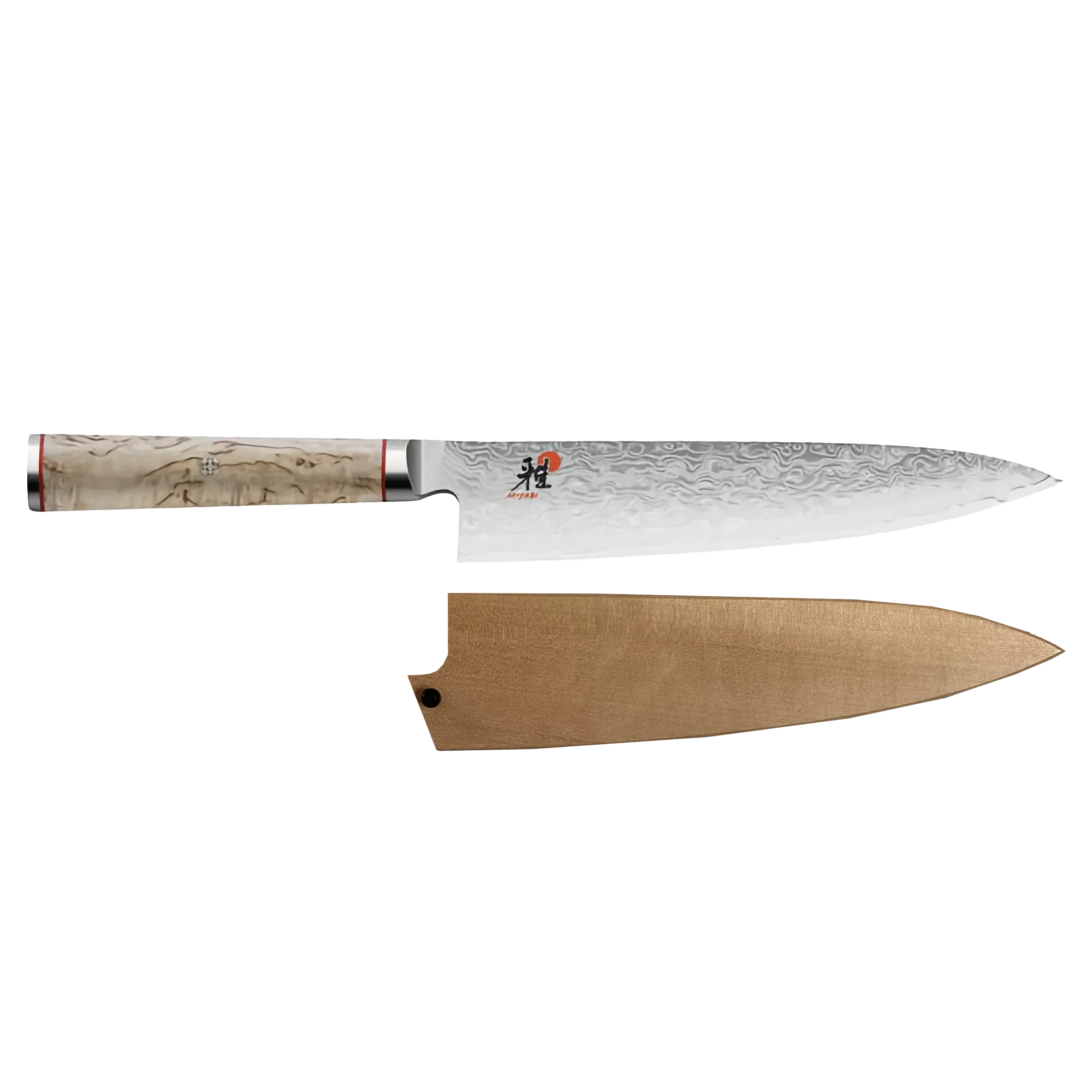 Miyabi 5000MCD 200mm Japanese Gyuto Knife with Ho Wood Saya Bundle-Gyuto-DECOROLALA