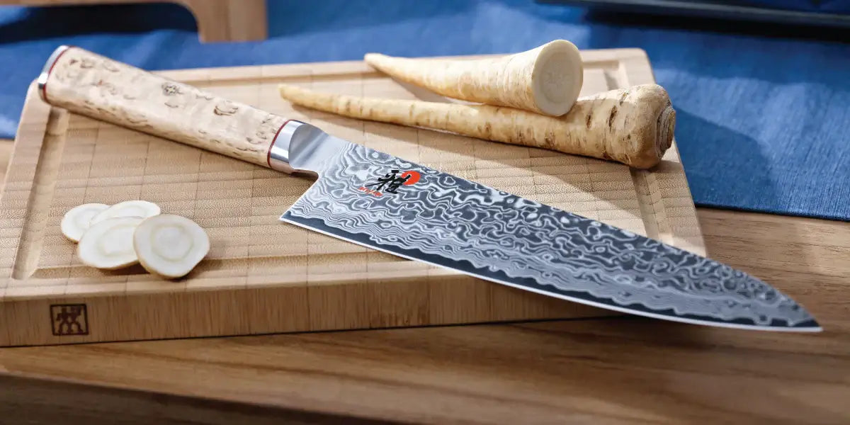 Miyabi 5000MCD Birchwood Gyutoh Knife - 6.5" SG2 Steel-Gyuto-DECOROLALA