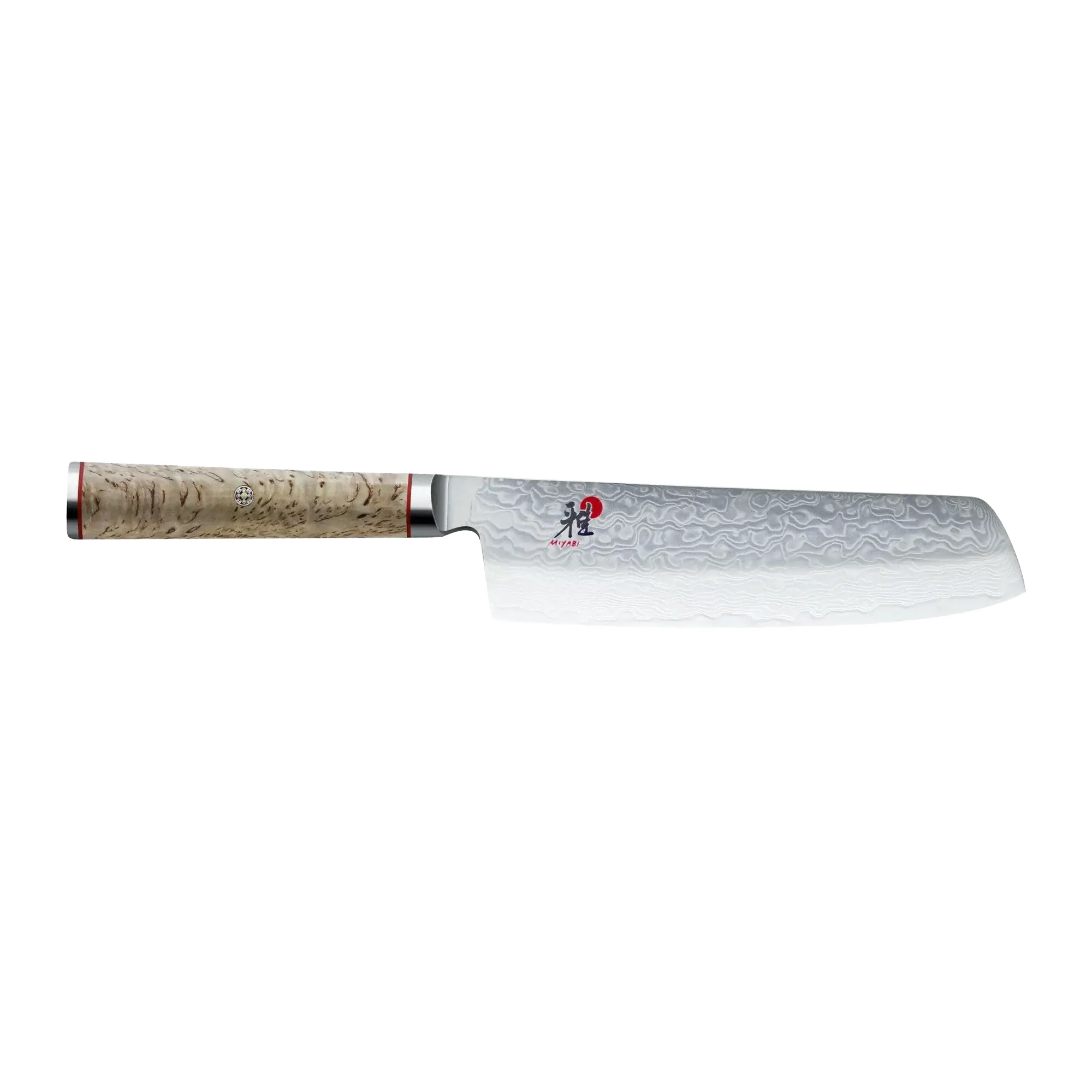 Miyabi 5000MCD Birchwood Nakiri Knife - 7" Made in Japan-Nakiri-DECOROLALA