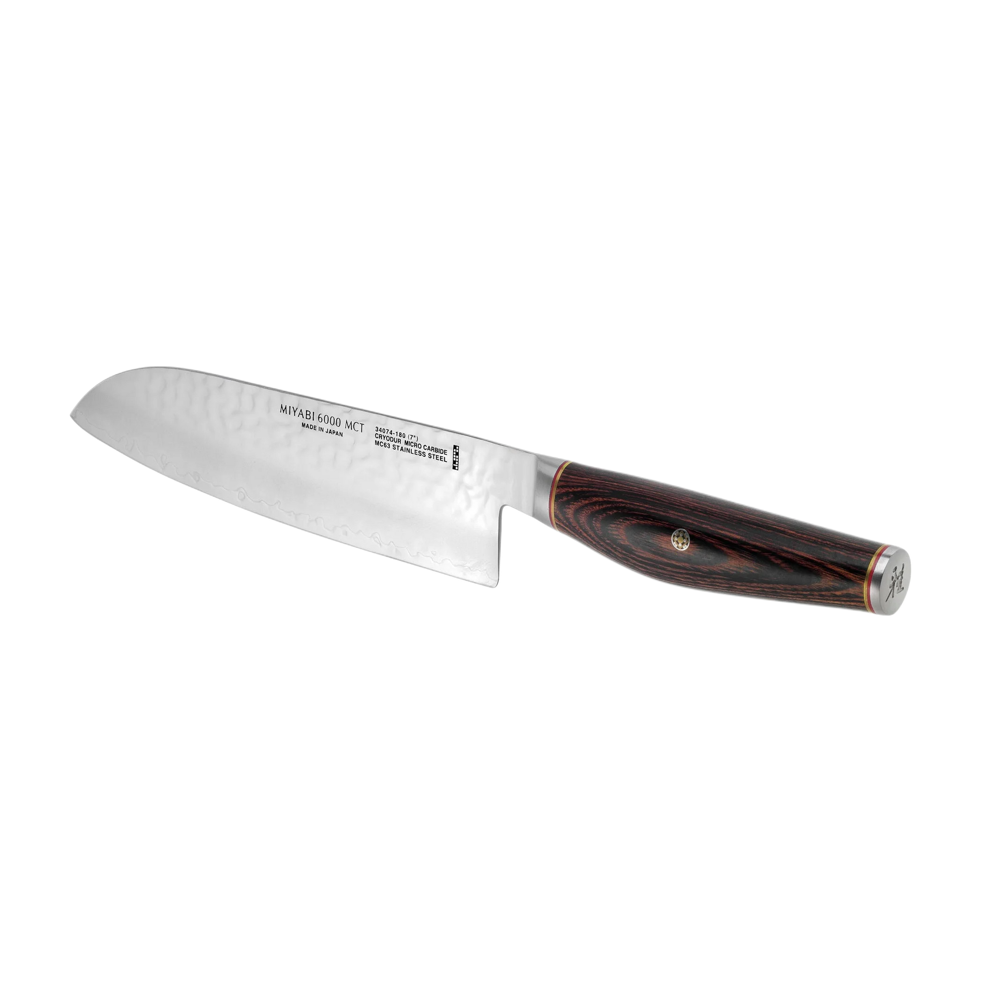 Miyabi 6000 MCT 7" Santoku Knife Ð SG2 Steel, Japanese Damascus-Kitchen Knives-DECOROLALA