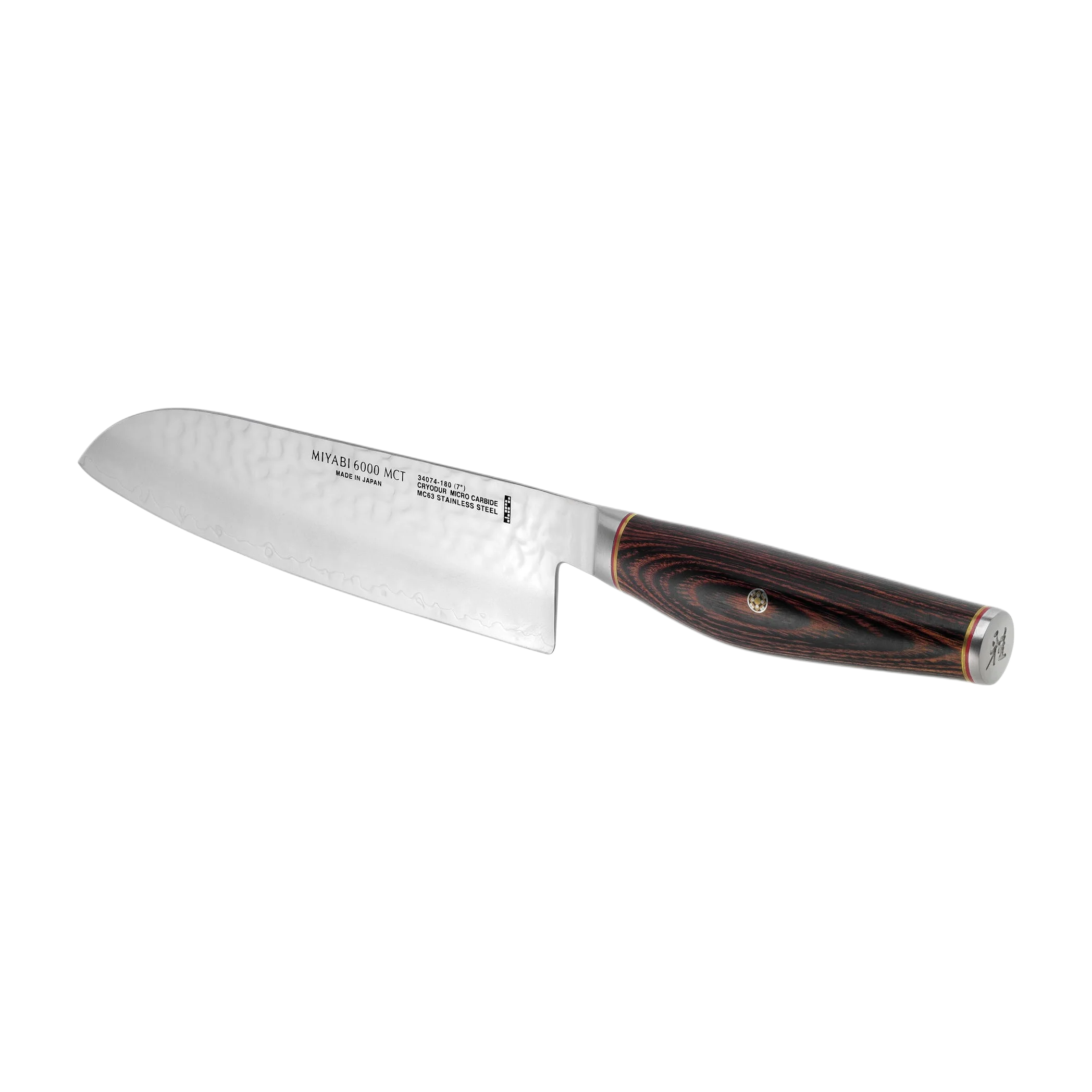 Miyabi 6000 MCT 7" Santoku Knife Ð SG2 Steel, Japanese Damascus-Kitchen Knives-DECOROLALA