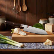 Miyabi 6000 MCT 7" Santoku Knife Ð SG2 Steel, Japanese Damascus-Kitchen Knives-DECOROLALA