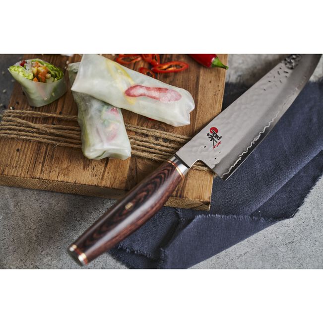 Miyabi 6000MCT 8-Inch Gyutoh Knife – SG2 Japanese Chef Knife with Tsuchime Finish-n/a-DECOROLALA