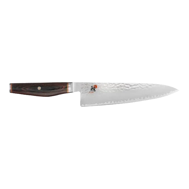 Miyabi 6000MCT 8-Inch Gyutoh Knife – SG2 Japanese Chef Knife with Tsuchime Finish-n/a-DECOROLALA