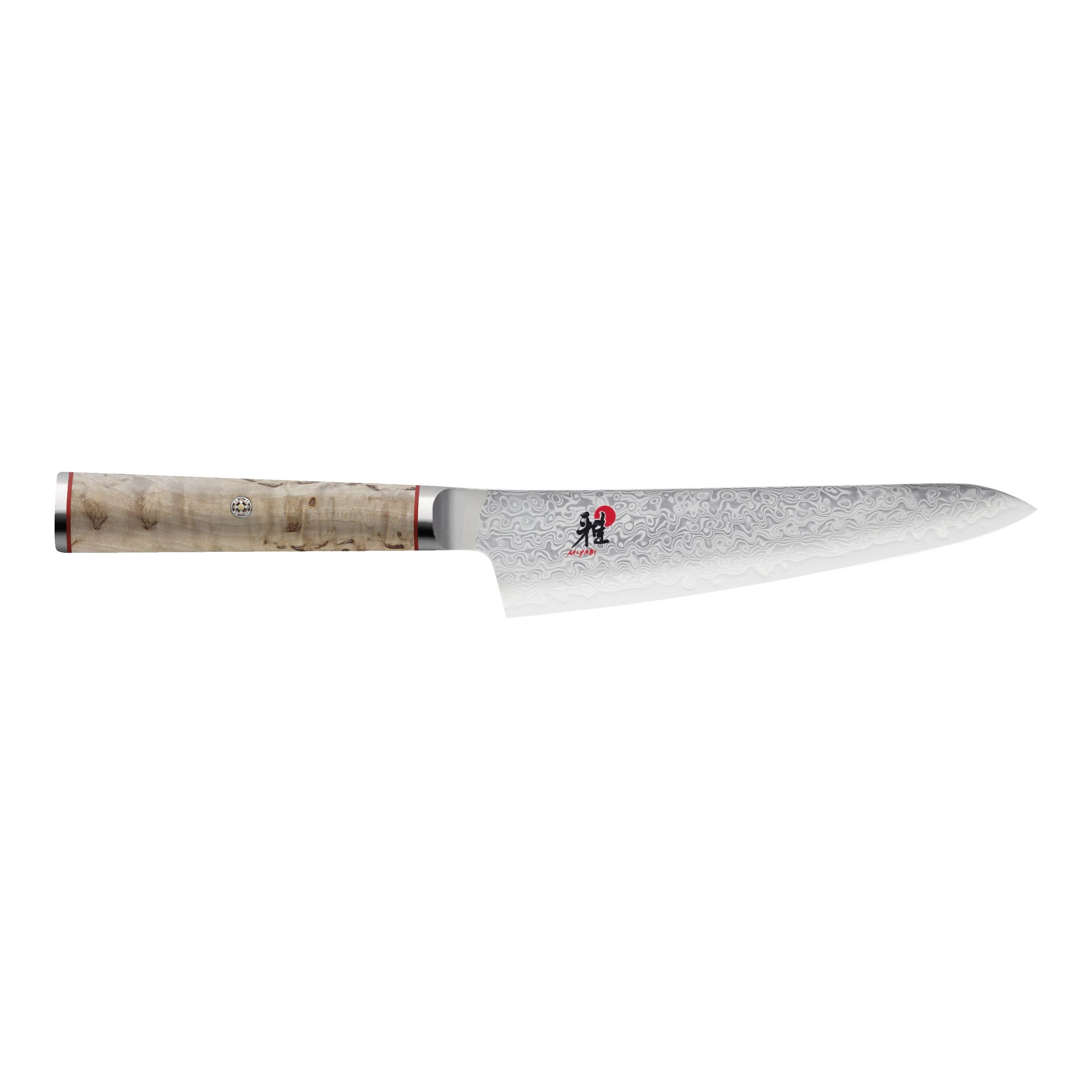 Miyabi Birchwood 5000MCD 5.5" Shotoh Knife - B-Stock Brown-Utility Knife-DECOROLALA