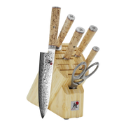 Miyabi Birchwood 5000MCD 7-Piece Knife Block Set-Knife Set-DECOROLALA
