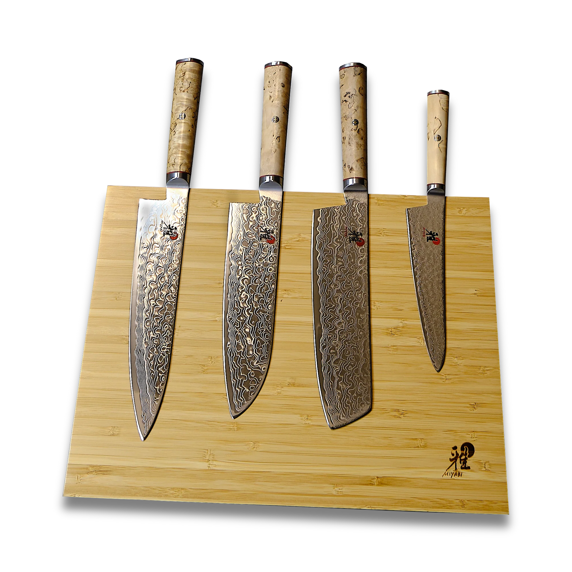 Miyabi Essential 5-Piece Knife Set with Magnetic Block-Knife Set-DECOROLALA