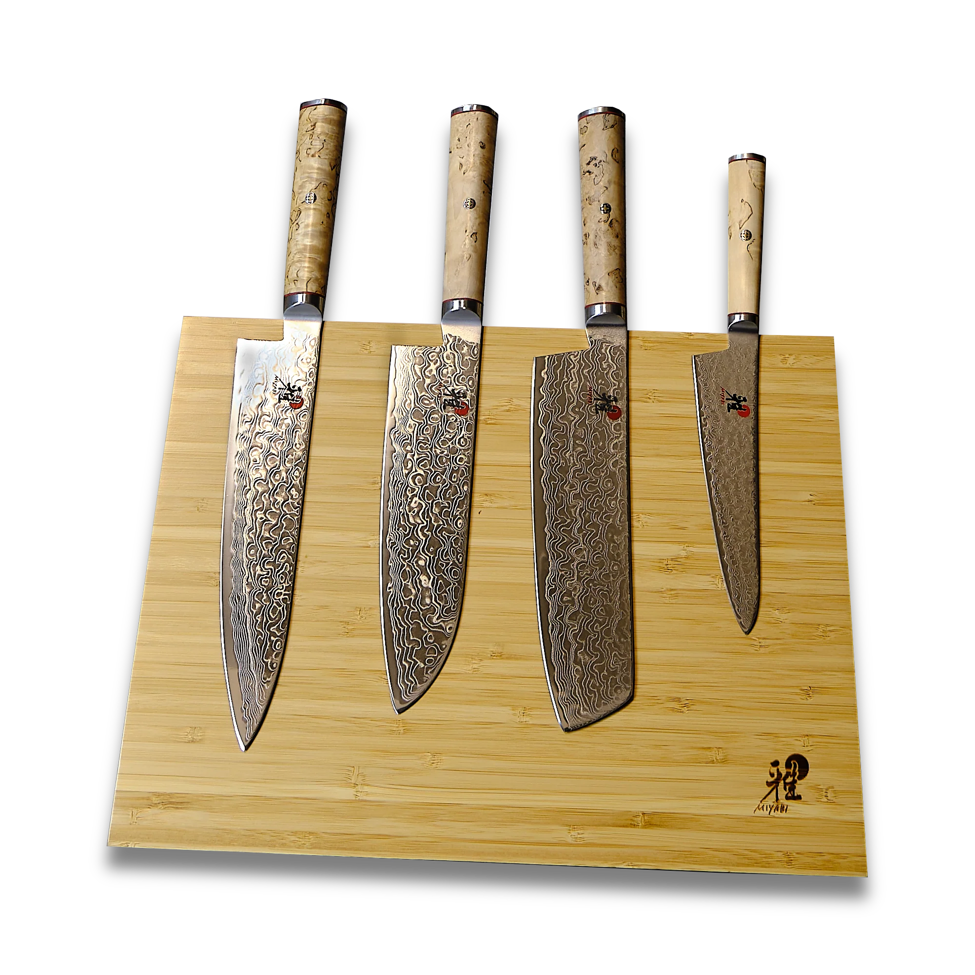 Miyabi Essential 5-Piece Knife Set with Magnetic Block-Knife Set-DECOROLALA