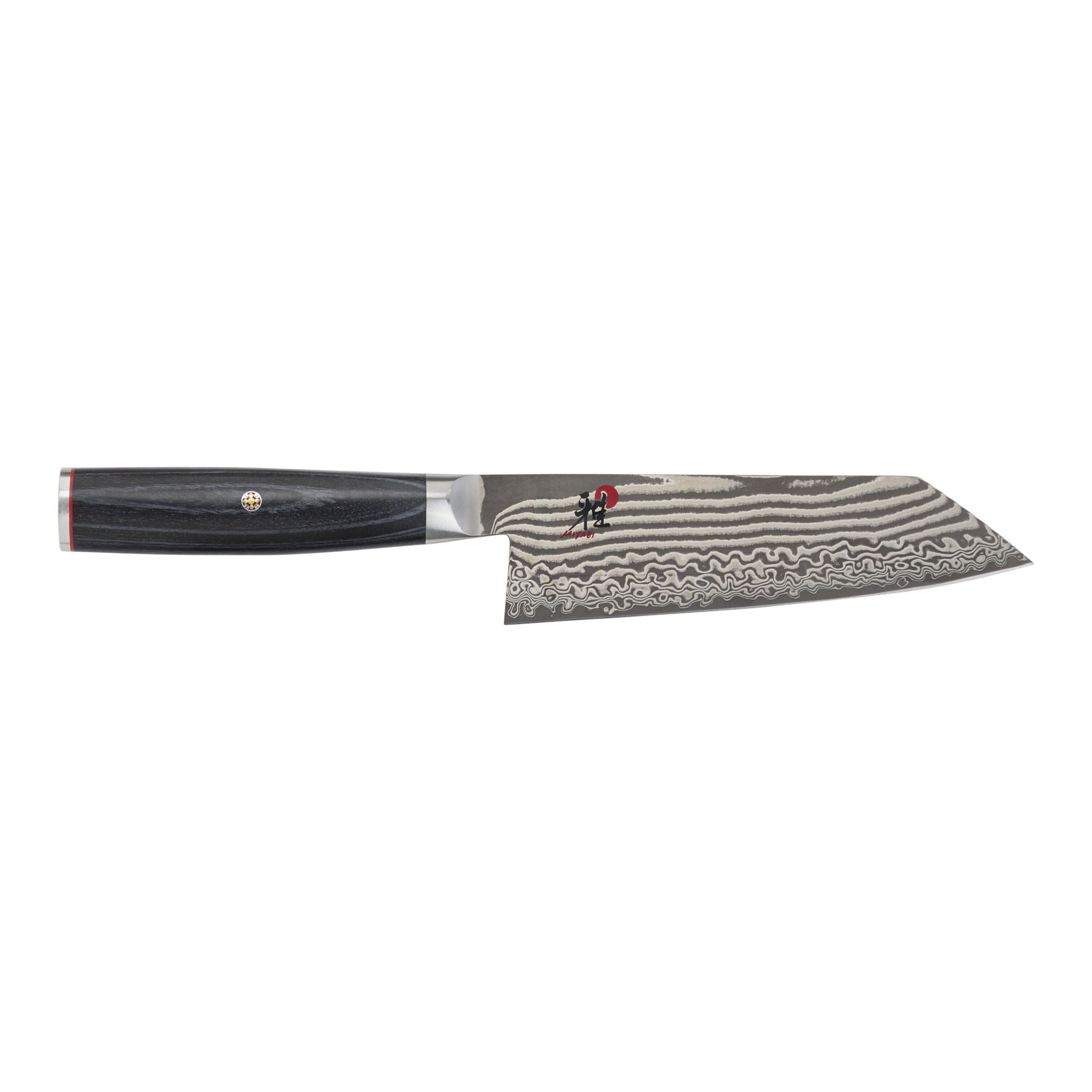 Miyabi Kaizen II 5000FCD Bunka Knife - 7" Damascus Black-Bunka Knife-DECOROLALA