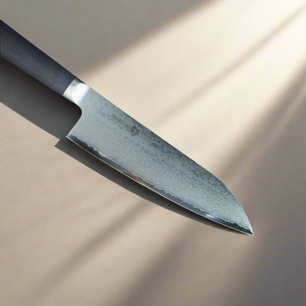 Miyako SUS 180mm Santoku Knife - 33 Layer Damascus Steel Blade  Made in Japan-Gyuto-DECOROLALA