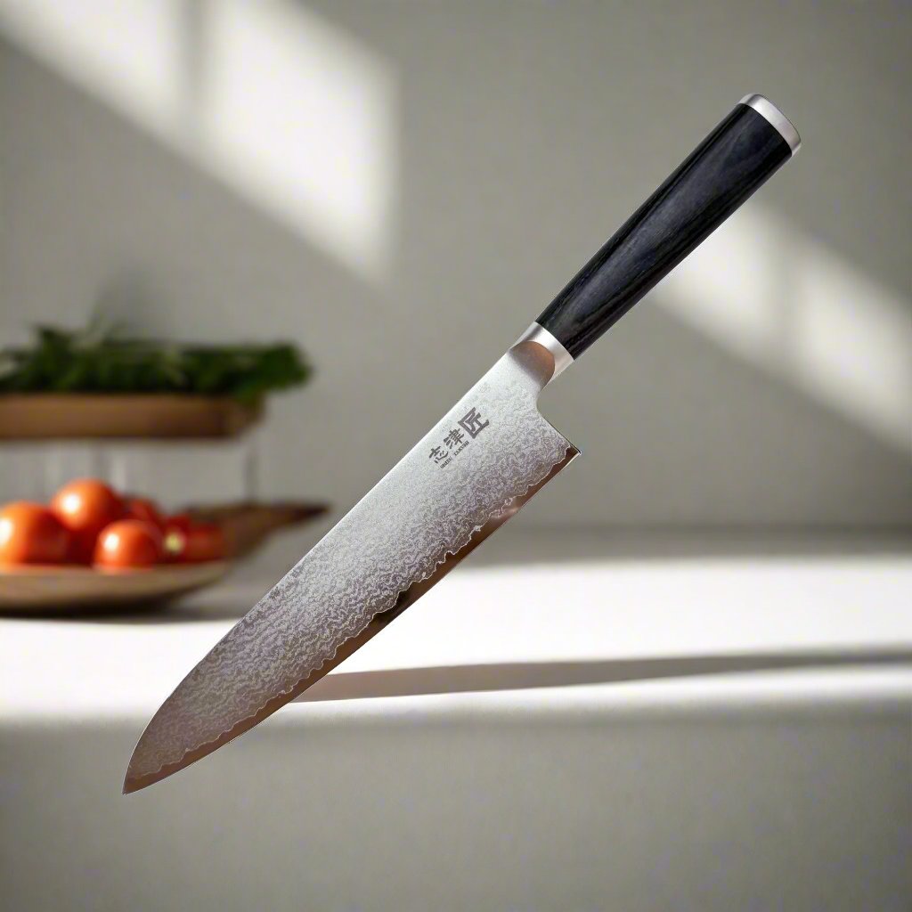 Miyako SUS 210mm Gyuto Knife | 33 Layer Damascus Steel Blade  Made in Japan-Gyuto-DECOROLALA