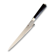 Miyako SUS 240mm Bread Slicer | 33 Layer Damascus Steel Blade  Made in Japan-Bred Knife-DECOROLALA