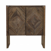 Mod Natural and Gold Reclaimed Wood Accent Cabinet-Sideboards-DECOROLALA