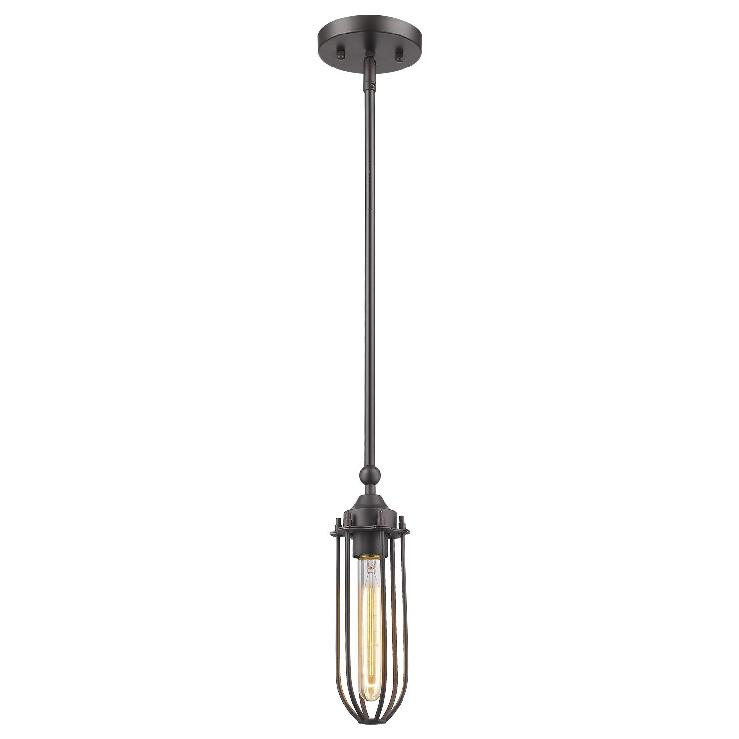 Modern Bronze Mini Pendant Hanging Light-Pendants-Hanging Lights-DECOROLALA