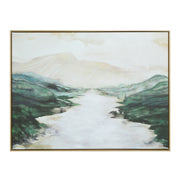 Molto 30" H x 40" W Canvas Art, Green-Canvas Prints-DECOROLALA