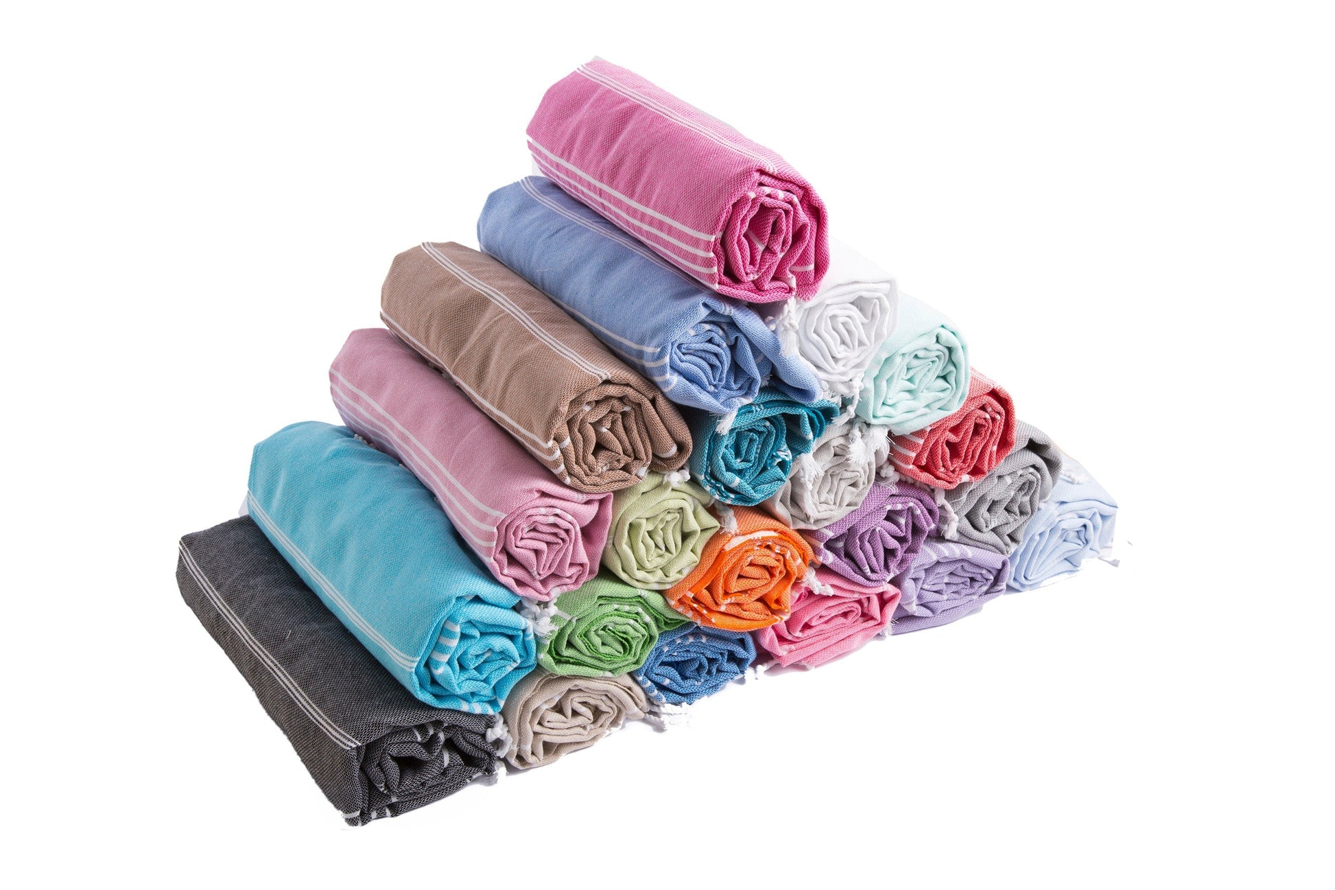 Monaco Turkish Towel - Burgundy 40"x70"-Turkish Towel-DECOROLALA