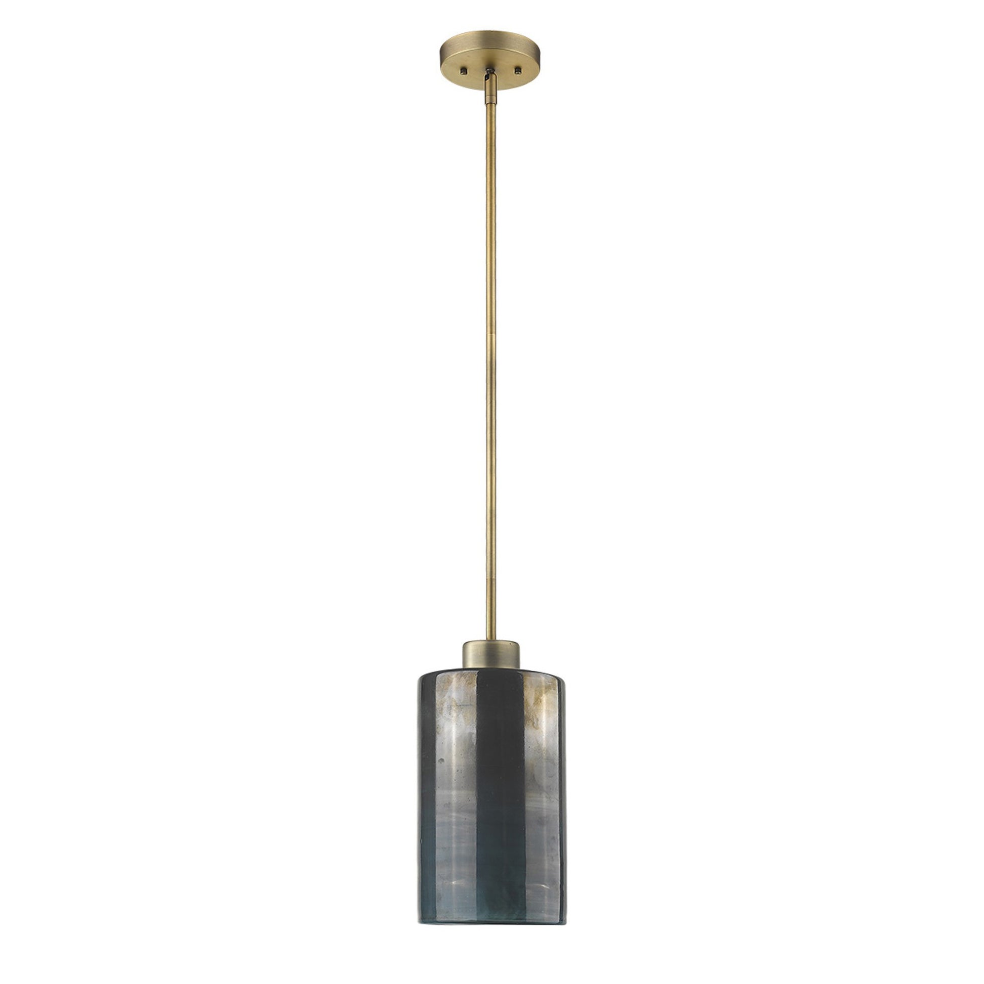 Monet 1-Light Brass Pendant-Pendants-Hanging Lights-DECOROLALA