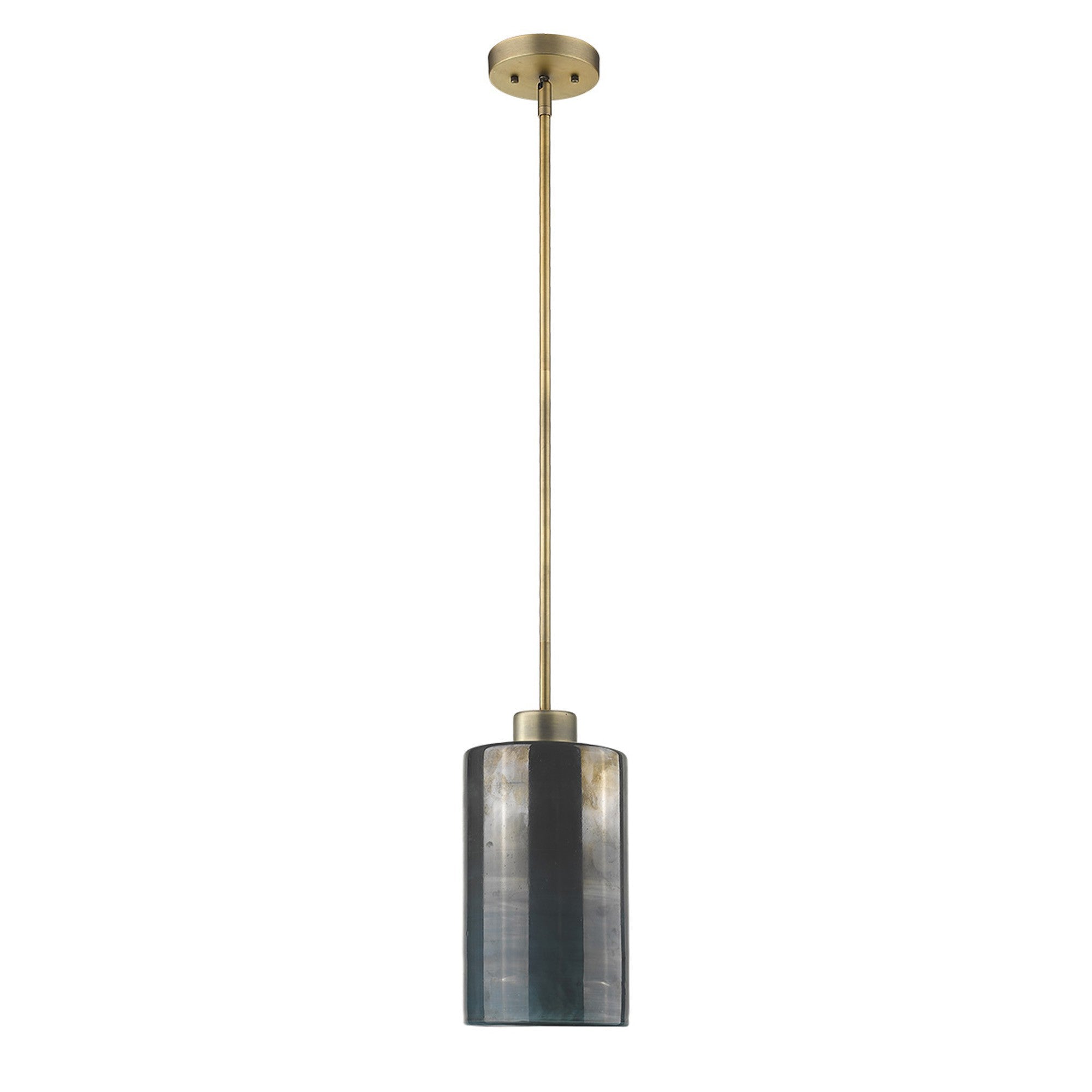 Monet 1-Light Brass Pendant-Pendants-Hanging Lights-DECOROLALA