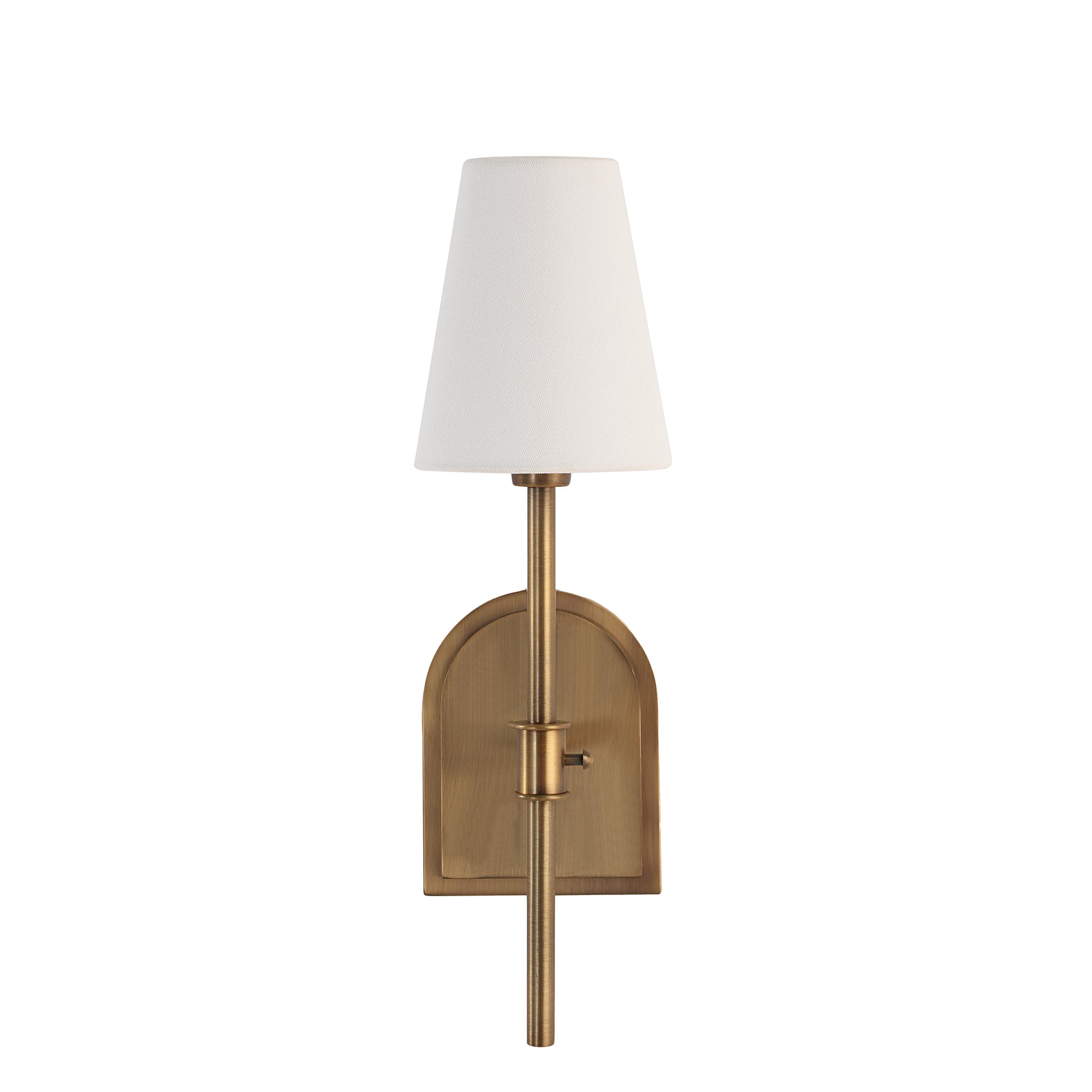 Montreux 17.38" Wall Sconce, Brass-Wall Sconce-DECOROLALA