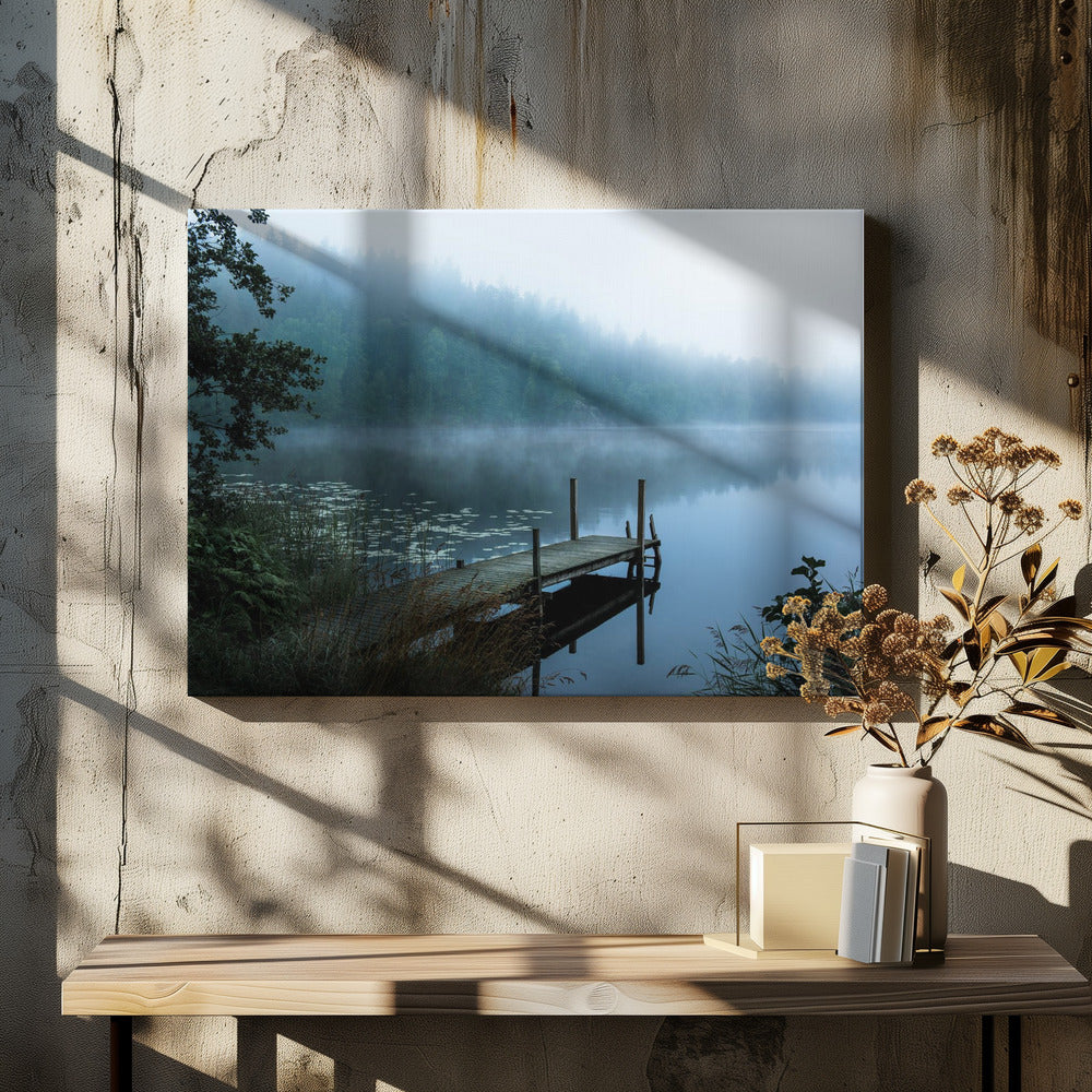 Moody Morning by Christian Lindsten Wall Art-canvas-DECOROLALA