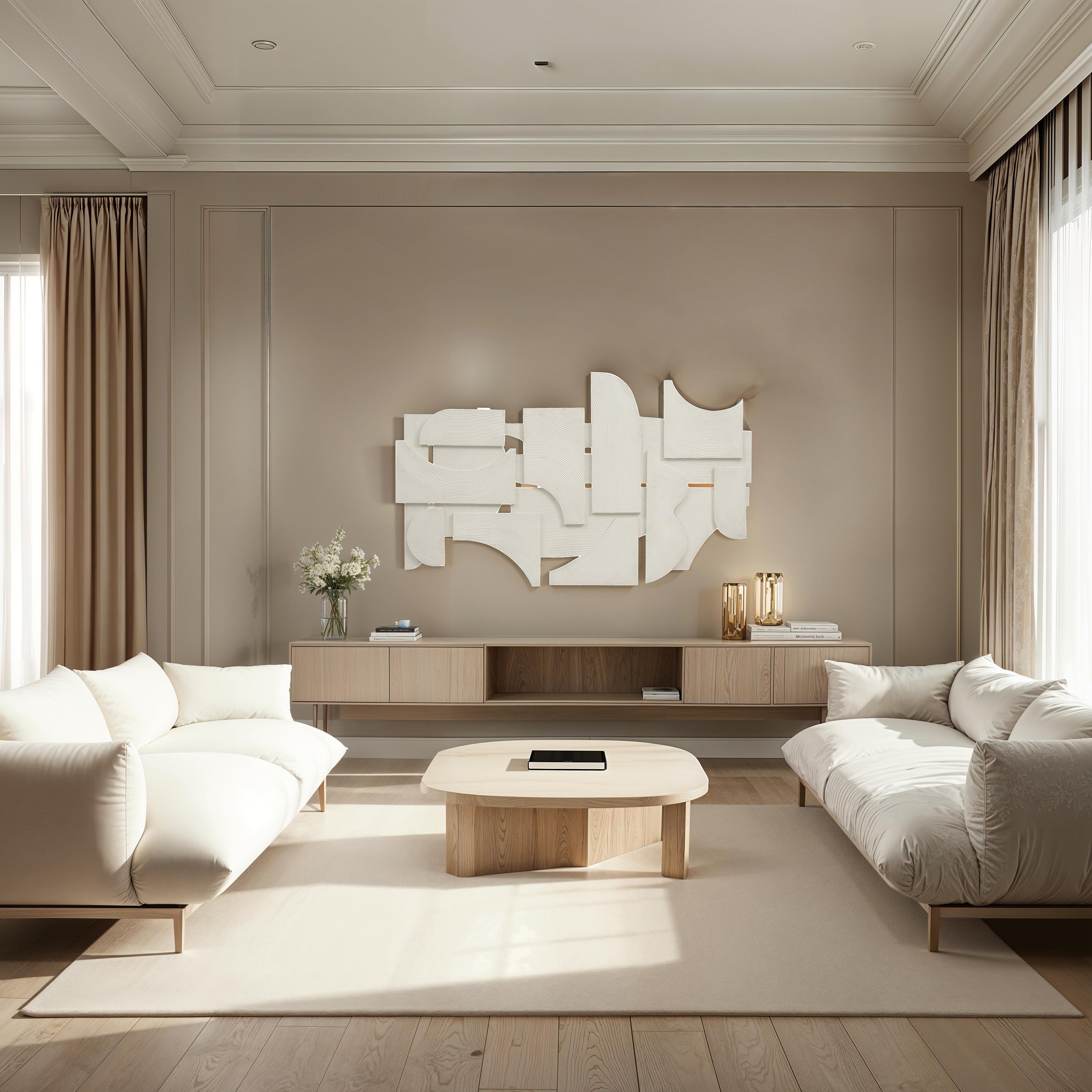 Morpho 56.0" Wide Wall Decor, Printed Artwork-Canvas Print-DECOROLALA