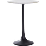 Mortain Indoor Aluminum Table, Black-Table-DECOROLALA