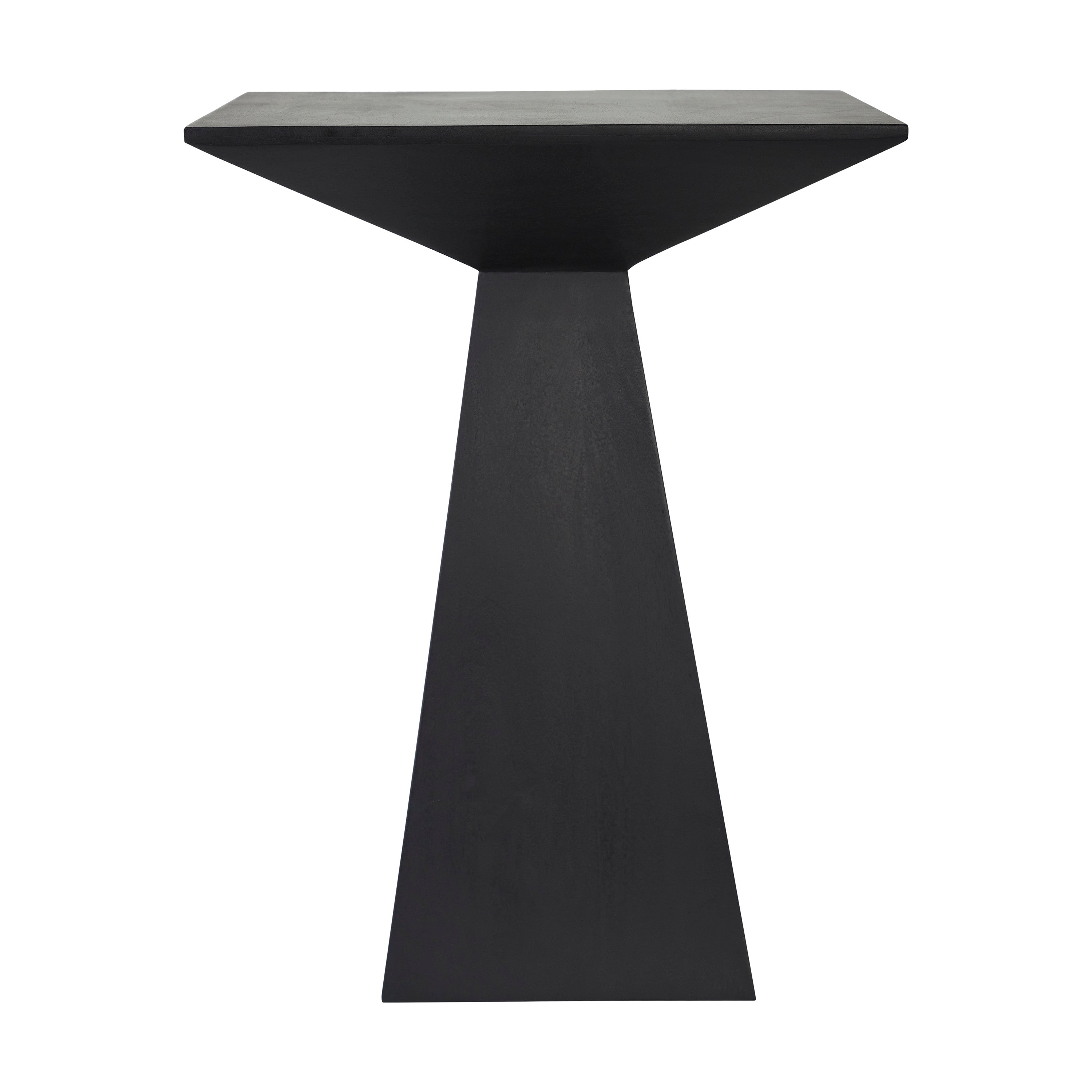 Moulin Indoor Mango Wood Side Table, Black-End Table-DECOROLALA