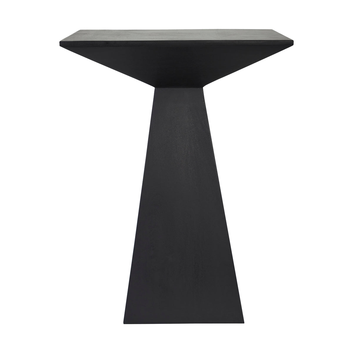 Moulin Indoor Mango Wood Side Table, Black-End Tables-DECOROLALA